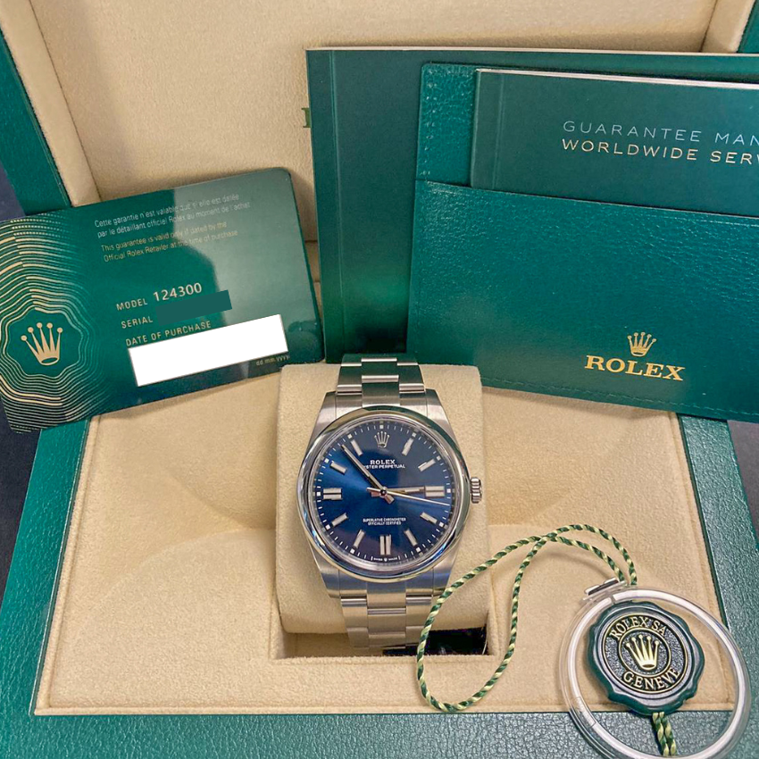 ROLEX 'OYSTER PERPETUAL' 41MM '124300-0003'