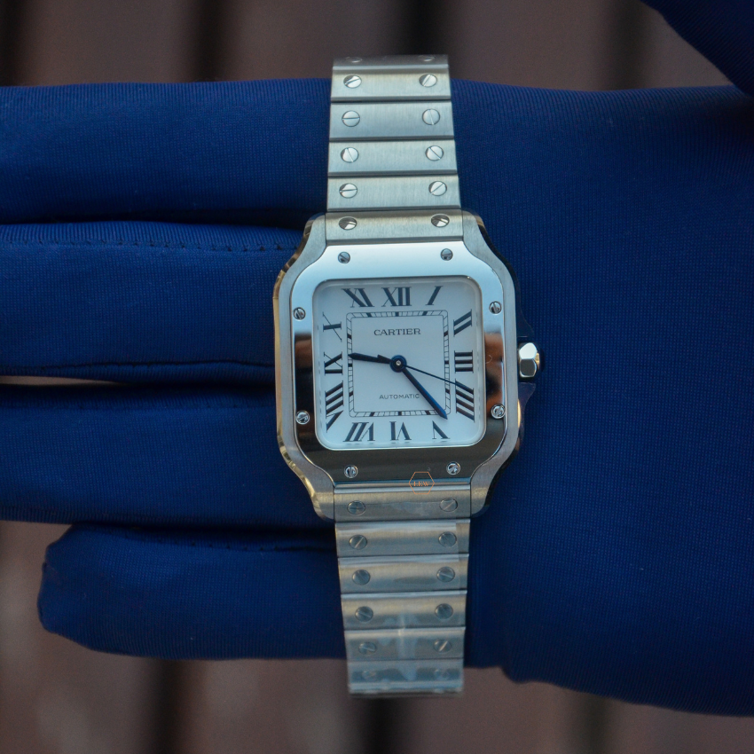CARTIER 'SANTOS' 'MEDIUM' 'WSSA0029'