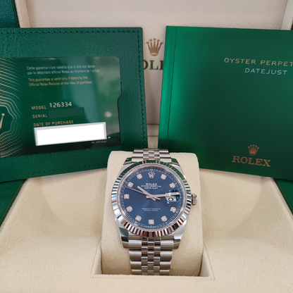 ROLEX 'DATEJUST' 41MM '126334-0016'
