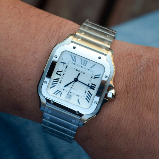 CARTIER 'SANTOS' 'LARGE' 'WSSA0018'