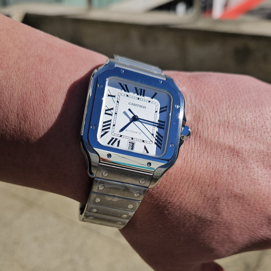 CARTIER 'SANTOS' 'LARGE' 'WSSA0018'