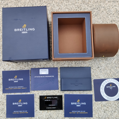 BREITLING 'NAVITIMER 1 B01 CHR' 43MM 'AB0121211B1A1'