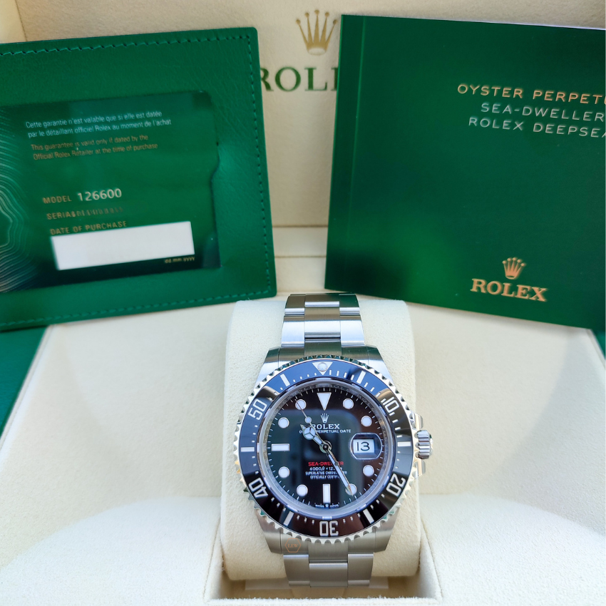 ROLEX 'SEA-DWELLER' 43MM '126600-0001'
