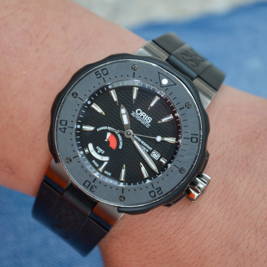 ORIS 'COL MOSCHIN LIMITED EDITION' 49MM '01 667 7645 7284-SET'