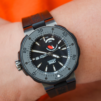 ORIS 'COL MOSCHIN LIMITED EDITION' 49MM '01 667 7645 7284-SET'