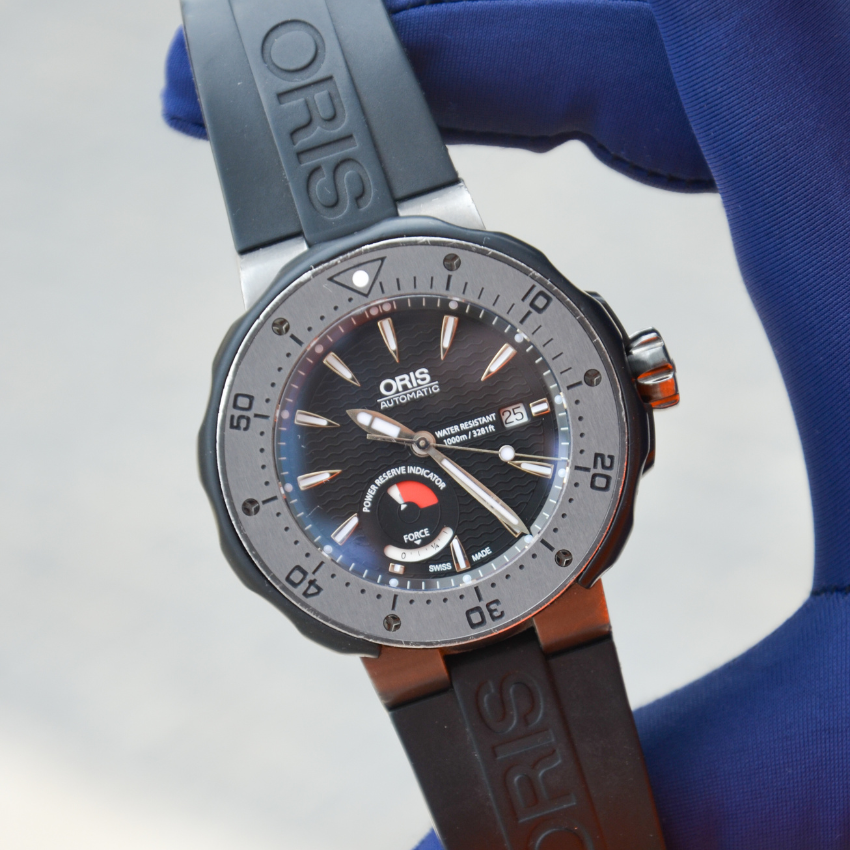 ORIS 'COL MOSCHIN LIMITED EDITION' 49MM '01 667 7645 7284-SET'
