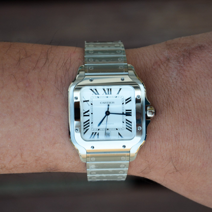 CARTIER 'SANTOS' 'LARGE' 'WSSA0018'