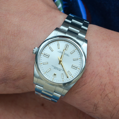 ROLEX 'OYSTER PERPETUAL' 41MM '124300-0001'