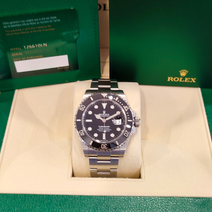 ROLEX 'SUBMARINER DATE' 41MM '126610LN-0001'