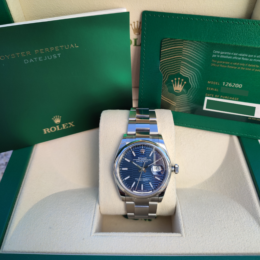 ROLEX 'DATEJUST' 36MM '126200-0022'