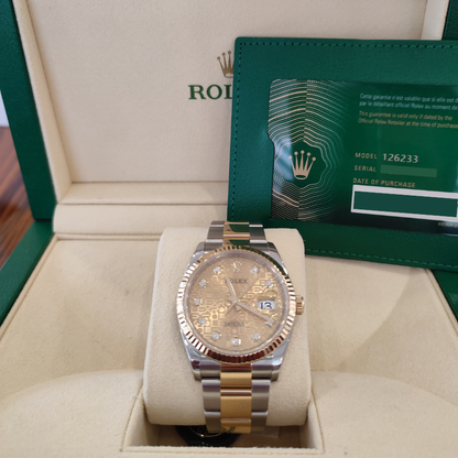 ROLEX 'DATEJUST' 36MM '126233-0034'