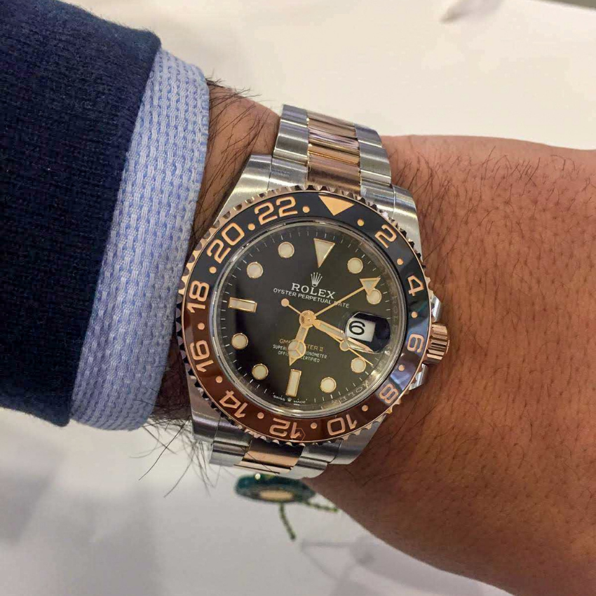 ROLEX 'GMT-MASTER II' 40MM '126711CHNR-0002'