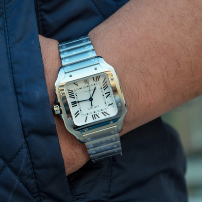 CARTIER 'SANTOS' 'LARGE' 'WSSA0018'