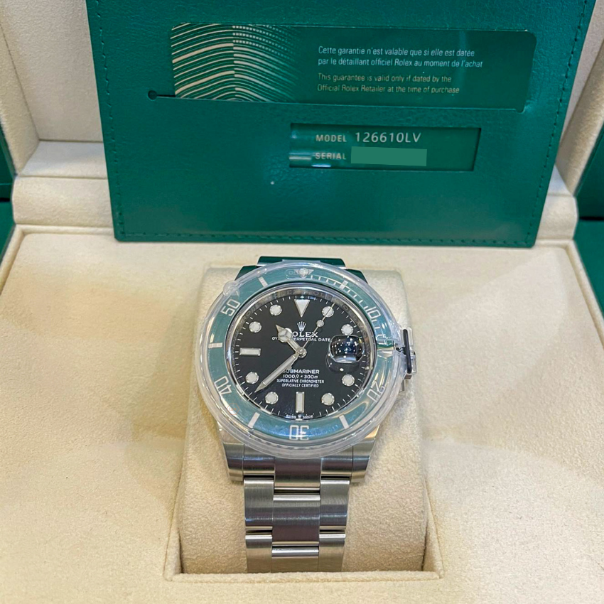 ROLEX 'SUBMARINER DATE' 41MM '126610LV-0002'