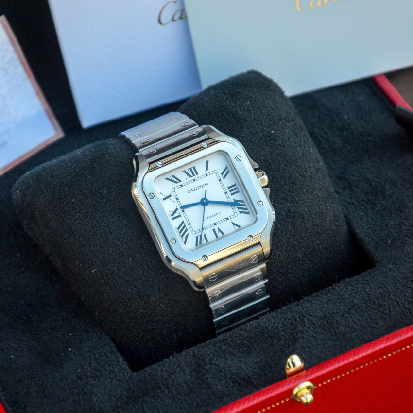 CARTIER 'SANTOS' 'MEDIUM' 'WSSA0029'